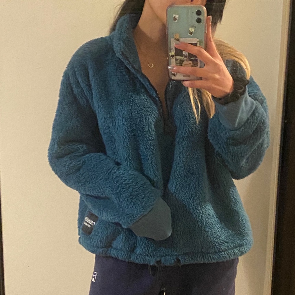 Calvin Klein super comfy faux fur